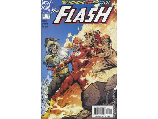 Comic Books DC Comics - The Flash (1987 2nd Series) 221 (Cond. FN/VF) - 15931 - Cardboard Memories Inc.