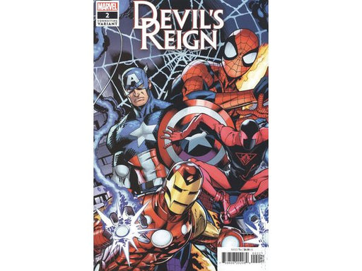 Comic Books Marvel Comics - Devils Reign 002 of 6 - Bagley Connecting Variant Edition (Cond. VF-) - 9477 - Cardboard Memories Inc.