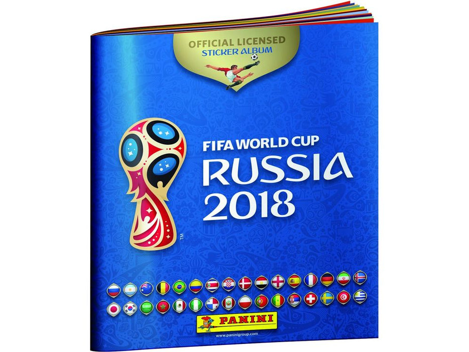 Stickers Panini - 2018 - Soccer - FIFA World Cup Russia - Sticker Album - Cardboard Memories Inc.