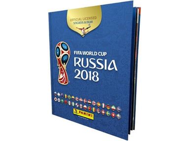 Stickers Panini - 2018 - Soccer - FIFA World Cup Russia - Sticker Album Hardcover - Cardboard Memories Inc.