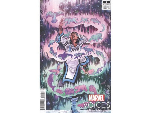 Comic Books Marvel Comics - Marvels Voices Heritage 001 - Wolf Nahm Variant Edition (Cond. VF-) - 9744 - Cardboard Memories Inc.