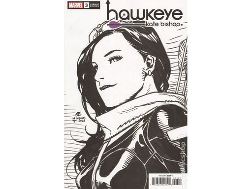 Comic Books Marvel Comics - Hawkeye Kate Bishop 003 of 5 - Cheung Headshot Sketch Variant Edition (Cond. VF-) - 9728 - Cardboard Memories Inc.
