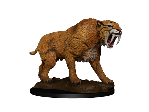Role Playing Games Wizkids - Deep Cuts - Saber-Toothed Tiger - 90272 - Cardboard Memories Inc.
