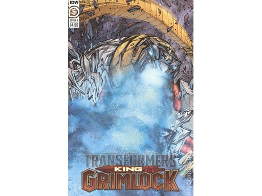 Comic Books IDW Comics - Transformers King Grimlock 005 of 5 - Padvilla Variant Edition (Cond. VF-) - 10637 - Cardboard Memories Inc.