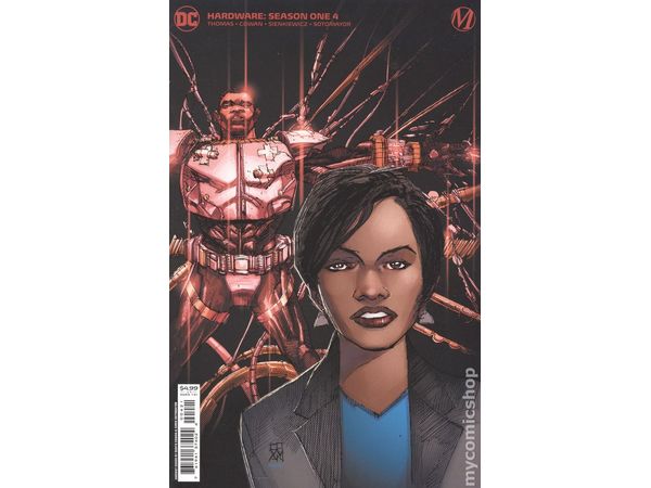 Comic Books DC Comics - Hardware Season One 004 of 6 - Cowan Card Stock Variant Edition (Cond. VF-) - 10687 - Cardboard Memories Inc.