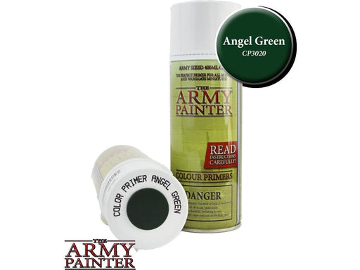 Paints and Paint Accessories Army Painter - Colour Primer - Angel Green - Paint Spray - Cardboard Memories Inc.