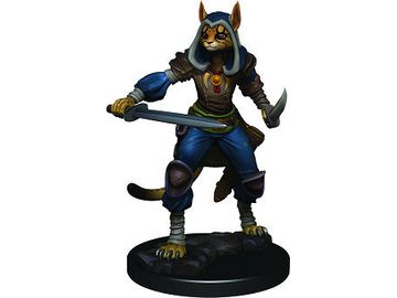 Role Playing Games Wizkids - Dungeons and Dragons - Premium Figure - Tabaxi Rogue - 93012 - Cardboard Memories Inc.