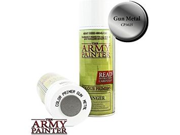 Paints and Paint Accessories Army Painter - Colour Primer - Gun Metal - Paint Spray - Cardboard Memories Inc.