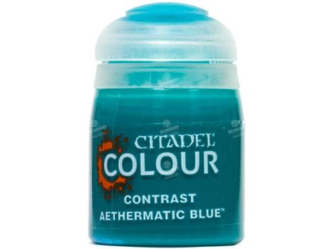 Paints and Paint Accessories Citadel Contrast - Aethermatic Blue - 29-41 - Cardboard Memories Inc.
