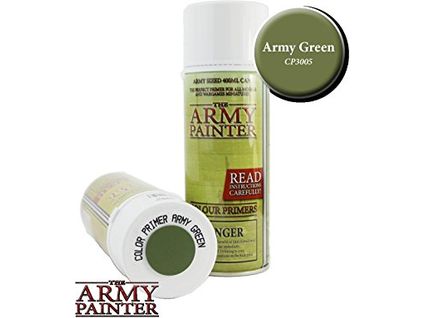 Paints and Paint Accessories Army Painter - Colour Primer - Army Green - Paint Spray - Cardboard Memories Inc.