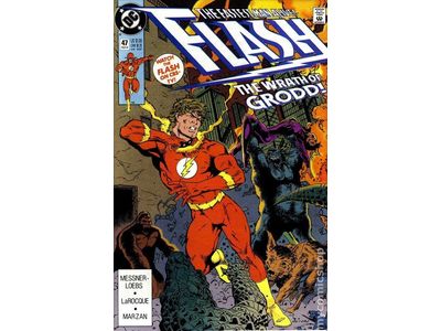 Comic Books, Hardcovers & Trade Paperbacks DC Comics - Flash (1987 2nd Series) 047 (Cond. FN/VF) - 15461 - Cardboard Memories Inc.
