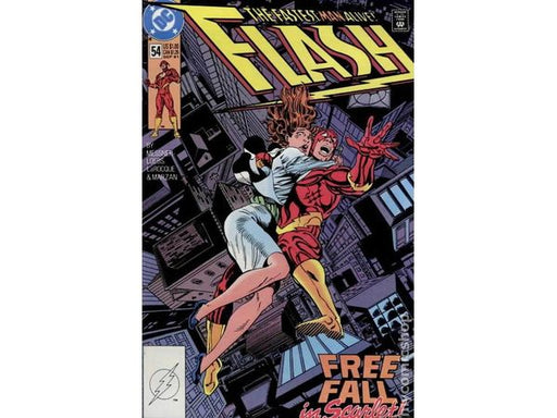 Comic Books DC Comics - Flash (1987 2nd Series) 054 (Cond. FN/VF) - 15466 - Cardboard Memories Inc.