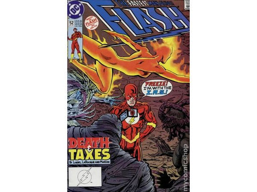 Comic Books, Hardcovers & Trade Paperbacks DC Comics - Flash (1987 2nd Series) 052 (Cond. FN/VF) - 15465 - Cardboard Memories Inc.