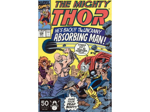Comic Books Marvel Comics - Thor (1962-1996 1st Series) 436 - 7928 - Cardboard Memories Inc.