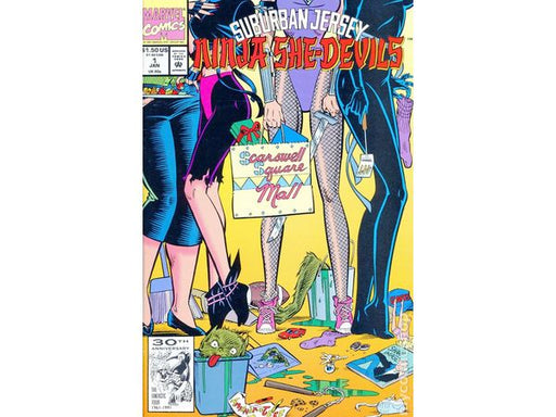 Comic Books Marvel Comics - Suburban She-Devils (1991) 001 (Cond. FN+) - 8504 - Cardboard Memories Inc.