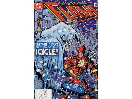 Comic Books DC Comics - Flash (1987 2nd Series) 057 (Cond. FN/VF) - 15469 - Cardboard Memories Inc.
