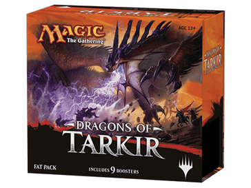 Trading Card Games Magic the Gathering - Dragons of Tarkir - Fat Pack - Cardboard Memories Inc.