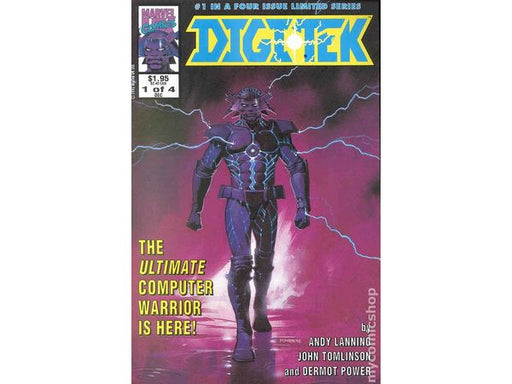 Comic Books Marvel Comics - Digitek (1992) 001 (Cond. FN/VF) - 13906 - Cardboard Memories Inc.