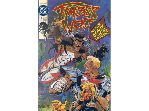 Comic Books DC Comics - Timber Wolf (1992) 002 (Cond. VF-) 13886 - Cardboard Memories Inc.