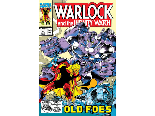 Comic Books Marvel Comics - Warlock and the Infinity Watch 05 - 5931 - Cardboard Memories Inc.