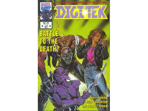 Comic Books Marvel Comics - Digitek (1992) 004 (Cond. FN/VF) - 13909 - Cardboard Memories Inc.