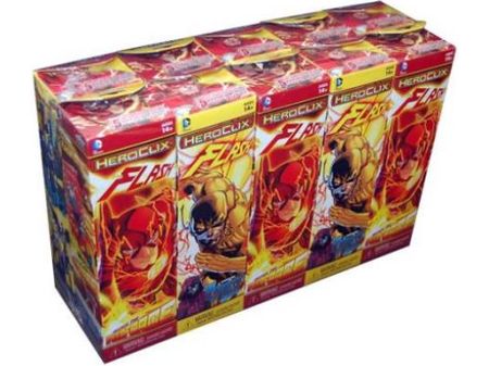 Collectible Miniature Games Wizkids - DC - HeroClix - The Flash - Booster Brick - Cardboard Memories Inc.