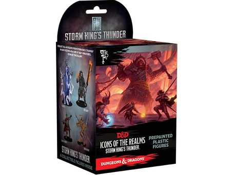 Role Playing Games Wizkids - Wizkids - Dungeons and Dragons - Icons of the Realms - Storm Kings Thunder  - Booster Brick - Cardboard Memories Inc.