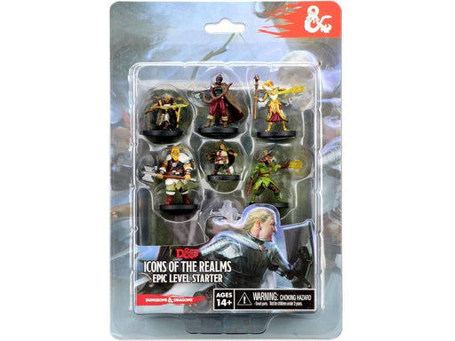 Role Playing Games Wizards of the Coast - Dungeons and Dragons - Icons of the Realms - Epic Level Starter Set - Cardboard Memories Inc.