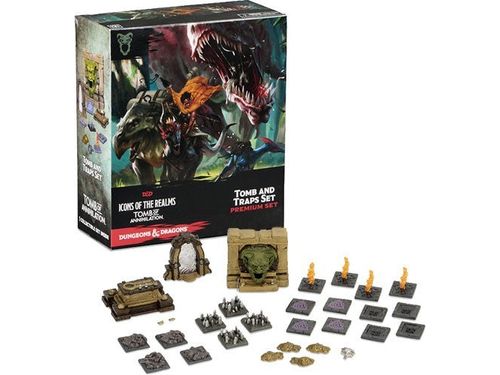 Role Playing Games Wizards of the Coast - Dungeons and Dragons Icons of the Realms - Tomb of Annihilation - Incentive Set - Cardboard Memories Inc.