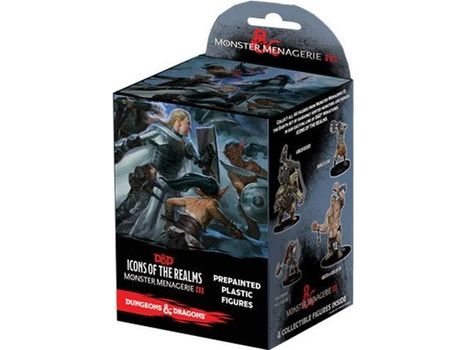 Role Playing Games Wizards of the Coast - Dungeons and Dragons - Icons of the Realms - Monster Menagerie III - Booster Pack - Cardboard Memories Inc.