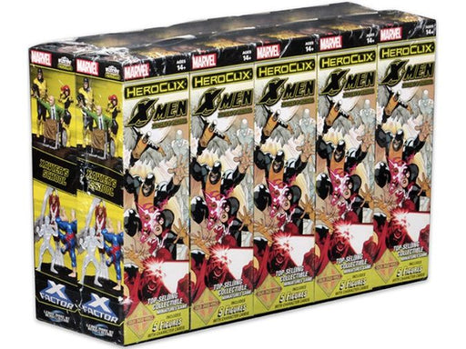 Collectible Miniature Games Wizkids - Marvel - HeroClix - X-Men Xaviers School - Booster Brick - Cardboard Memories Inc.
