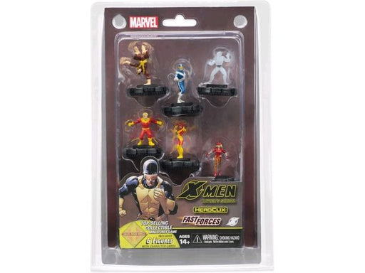 Collectible Miniature Games Wizkids - Marvel - Heroclix X-Men First Class - Fast Forces 6 Pack - Cardboard Memories Inc.
