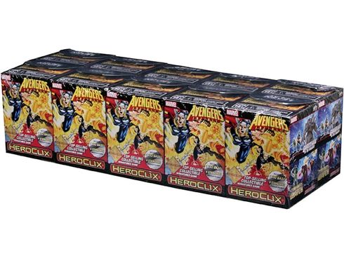 Collectible Miniature Games Wizkids - Marvel - HeroClix - Avengers Infinity Colossal - Booster Brick - Cardboard Memories Inc.