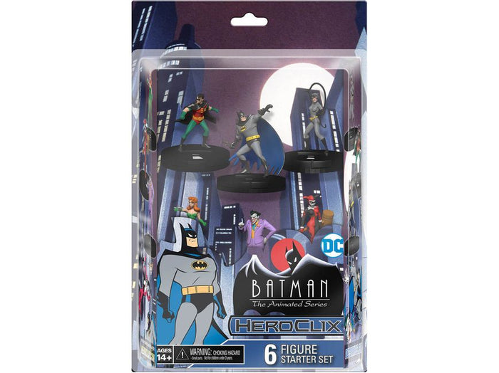 Collectible Miniature Games Wizkids - DC - HeroClix - Batman the Animated Series - 6 Figure - Starter Set - Cardboard Memories Inc.