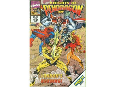 Comic Books Marvel Comics - Knights of Pendragon (1992 2nd Edition) 012 (Cond. FN+) - 16024 - Cardboard Memories Inc.