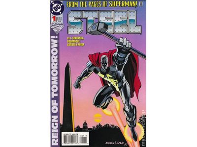 Comic Books DC Comics - Steel (1994) 001 (Cond. VF-) - 13952 - Cardboard Memories Inc.