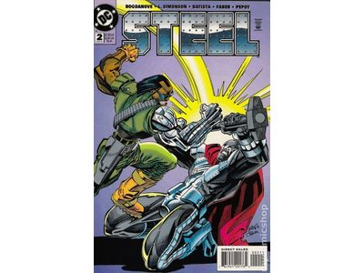 Comic Books DC Comics - Steel (1994) 002 (Cond. VF-) - 13953 - Cardboard Memories Inc.