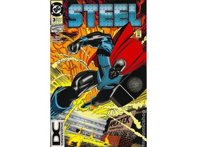 Comic Books DC Comics - Steel (1994) 003 (Cond. VF-) - 13954 - Cardboard Memories Inc.