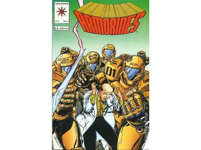 Comic Books Valiant Comics - Armorines (1994 1st Series) 001 (Cond. FN/VF) - 13742 - Cardboard Memories Inc.
