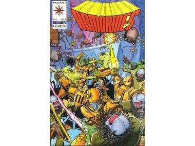 Comic Books Valiant Comics - Armorines (1994 1st Series) 003 (Cond. FN/VF) - 13744 - Cardboard Memories Inc.