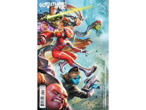 Comic Books DC Comics - Future State - Legion of Super-Heroes 001 - Card Stock Variant Edition (Cond. VF-) - 10743 - Cardboard Memories Inc.