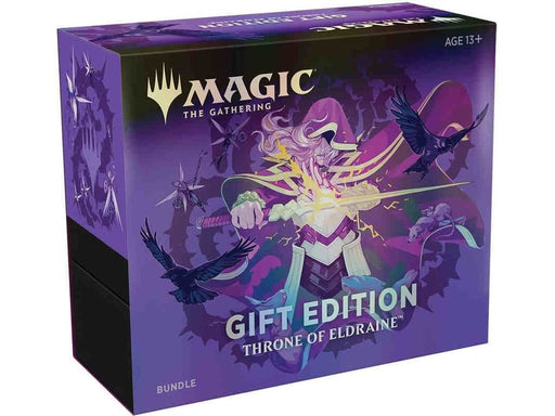 Trading Card Games Magic the Gathering - Throne of Eldraine - Gift Edition - Bundle Fat Pack - Cardboard Memories Inc.