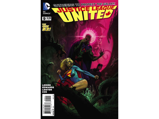 Comic Books DC Comics - Justice League United 009 - 3460 - Cardboard Memories Inc.