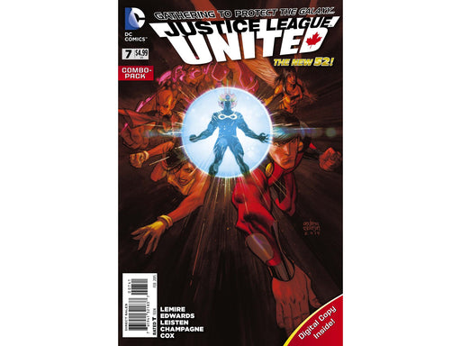 Comic Books DC Comics - Justice League United 007 - Combination Pack - 3457 - Cardboard Memories Inc.