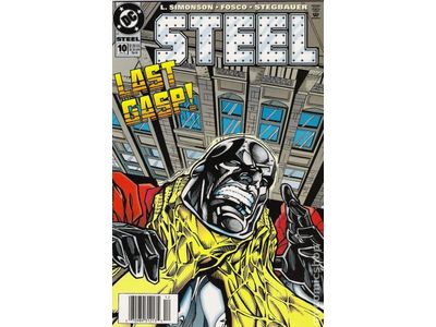 Comic Books DC Comics - Steel (1994) 010 (Cond. VF-) - 13959 - Cardboard Memories Inc.