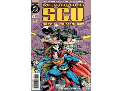 Comic Books DC Comics - Metropolis S.C.U. (1994) 001 (Cond. VF-) - 13948 - Cardboard Memories Inc.