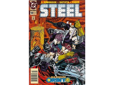Comic Books DC Comics - Steel (1994) 012 (Cond. VF-) - 13961 - Cardboard Memories Inc.