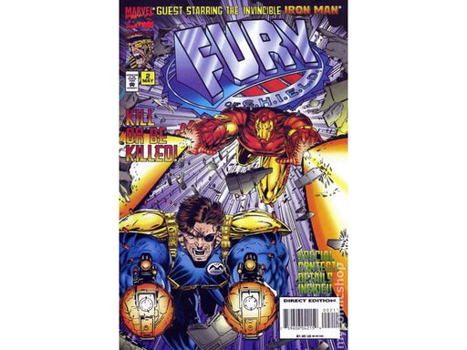 Comic Books Marvel Comics - Fury of Shield (1995) 002 (Cond. VF-) - 14213 - Cardboard Memories Inc.