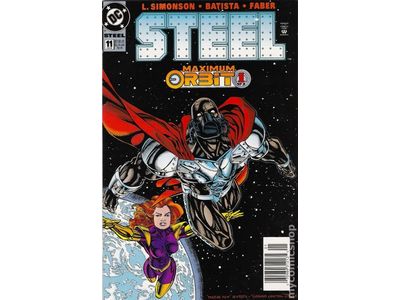 Comic Books DC Comics - Steel (1994) 011 (Cond. VF-) - 13960 - Cardboard Memories Inc.
