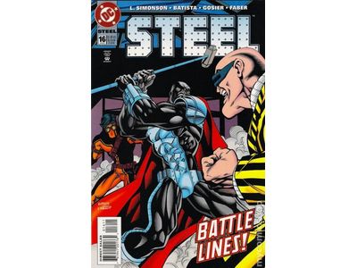 Comic Books DC Comics - Steel (1994) 016 (Cond. VF-) - 13965 - Cardboard Memories Inc.